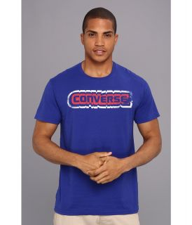 Converse 70s Logo Tee Mens Short Sleeve Pullover (Blue)