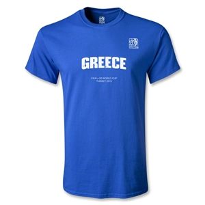 Euro 2012   FIFA U 20 World Cup Greece T Shirt (Royal)