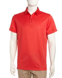 Short Sleeve Golf Shirt, Red
