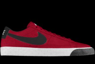 Nike Blazer Low Premium iD Custom Mens Shoes   Red