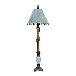 Dimond Lighting 1 light Table Lamp In Cambridge Bronze And Blue Finish