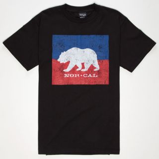 Split Bear Mens T Shirt Black In Sizes Large, Xx Large, Medium, X Large