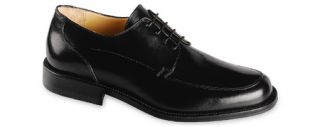 Mens Johnston & Murphy Burks   Black Italian Calf Moc Toe Shoes