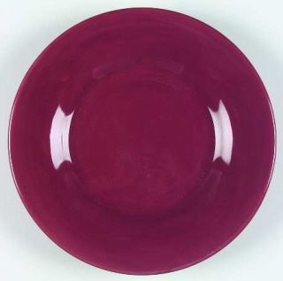 Pottery Barn Sausalito Merlot (Red) Dinner Plate, Fine China Dinnerware   All Re