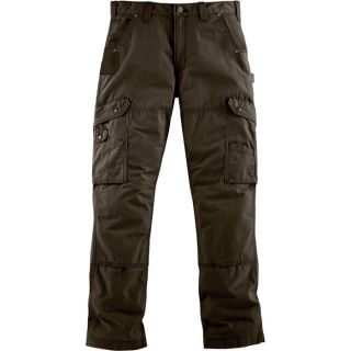 Carhartt Cotton Ripstop Pant   Dark Coffee, 42 Inch Waist x 30 Inch Inseam,