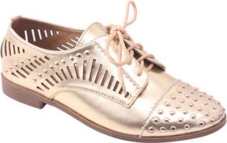 Womens L & C Abella 07   Light Gold Ornamented Shoes