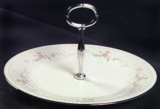 Noritake Temptation Round Serving Plate with Center Handle (DP), Fine China Dinn