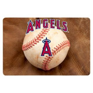 Anaheim Angels Baseball Pet Bowl Mat L