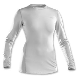 Under Armour The ColdGear Fitted Crew (White)