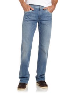 Bootcut Squiggle Stitch Jeans
