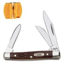 Case Cutlery Working Small Stockman Knife And Sharpener