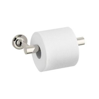 Kohler Purist Polished Nickel Pivoting Toilet Tissue Holder (Polished nickel Dimensions 1.875 inches high x 8.188 inches long x 3.75 inches deep Assembly required )