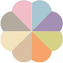 Colorbox Petal Point Shabby Chic 8 color Pigment Inkpad