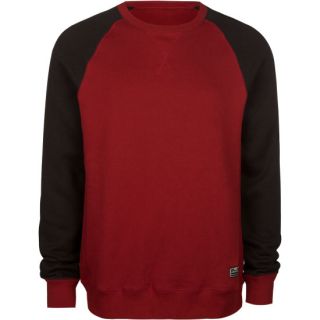 Foundation Mens Sweatshirt Burgundy In Sizes Small, Large, X Large, Med