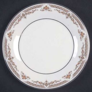 Royal Doulton Repton (Platinum Trim) Bread & Butter Plate, Fine China Dinnerware