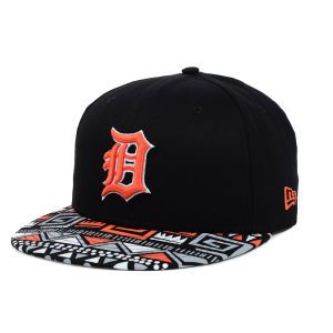 Detroit Tigers New Era MLB Cross Colors 9FIFTY Snapback Cap
