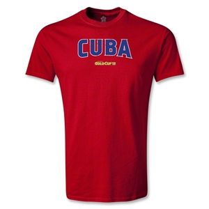 Euro 2012   Cuba CONCACAF Gold Cup 2013 T Shirt (Red)