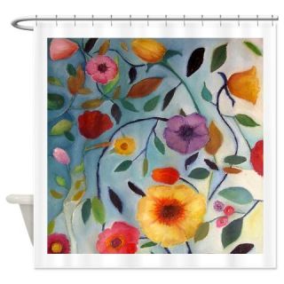 GARDEN FLOWERS Shower Curtain  Use code FREECART at Checkout