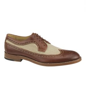 Clayton Medallion Wing Tip Shoe by Johnston and Murphy JoS. A. Bank
