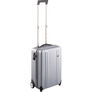 Z Tex Polycarbonate 19 Carry On (2 Wheel) Silver   Zero Hallib