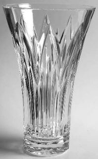 Waterford Saxony 9 Flower Vase   Marquis, Clear, Cut, No Trim