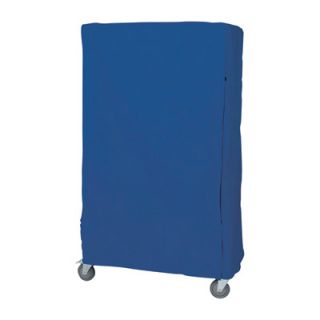 Quantum Wire Cart Cover   24in.W x 36in.L x 63in.H, Blue Nylon, Velcro Closure,