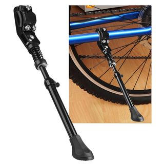 Basacc Black Aluminum Kickstand For Bicycle (BlackMaterial Aluminum alloyAll rights reserved. All trade names are registered trademarks of respective manufacturers listed.CALIFORNIA PROPOSITION 65 WARNING This product may contain one or more chemicals k