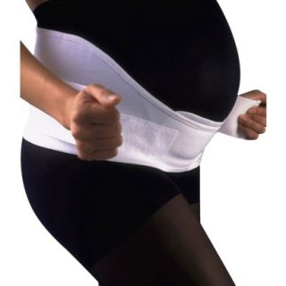 Gabrialla Medium Support Elastic Maternity Belt, M   White