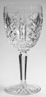 Waterford Glengarriff (Cut) Water Goblet   Vetical Cuts & Stacked Cut XS,Starbu