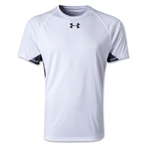 Under Armour HeatGear Flyweight T Shirt (White)