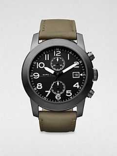 Marc by Marc Jacobs Two Eye Chronograph Watch   Olive/Black