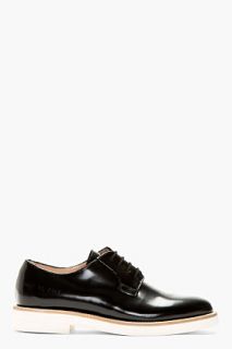 Woman By Common Projects Black Leather Slip_on Derbys