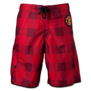 Manchester United Red Board Shorts