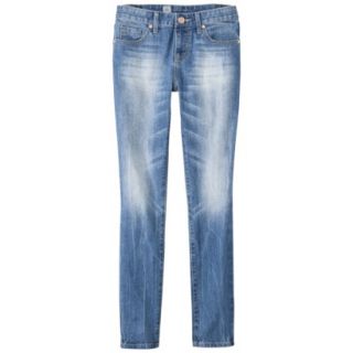 Mossimo Petites Skinny Denim Jeans   Anna Blue Wash 18P
