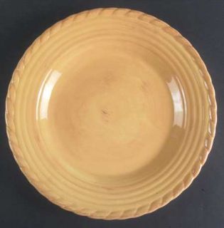 Artimino Tuscan Countryside Yellow Dinner Plate, Fine China Dinnerware   Rustic