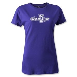 hidden CONCACAF Gold Cup 2013 Womens T Shirt (Purple)