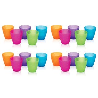 Munchkin Multi Training Cups (pack Of 20) (Multi coloredCapacity Each cup holds 8 ounces (236 ml) of liquidEasy to grip for small handsHelps transition toddlers to a regular cupWide base for extra stabilityBPA freeCare instructions Top rack dishwasher s