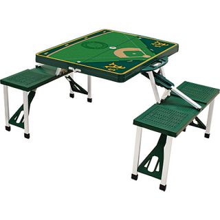 Picnic Table Sport   MLB Teams Oakland Athletics   Hunter Green   Pi