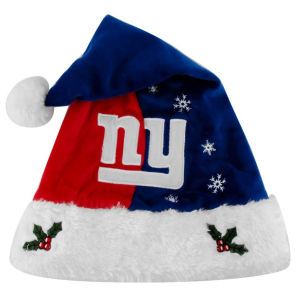 New York Giants Forever Collectibles Team Logo Santa Hat
