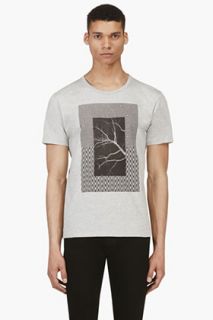 Surface To Air Grey Graphic Print T_shirt