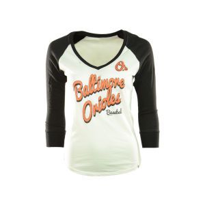 Baltimore Orioles 47 Brand MLB Womens Batter Up Baseball T Shirt