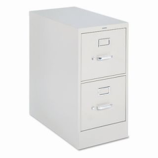 HON H320 Series Two Drawer, Full Suspension File, Letter, 26 1/2d, Putty HON