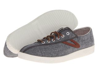 Tretorn Nylite Linen Mens Lace up casual Shoes (Gray)