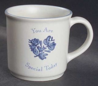 Pfaltzgraff Yorktowne (Usa) You Are Special  Mug, Fine China Dinnerware   Blue F