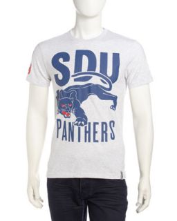 Panther Short Sleeve Tee, Pale Marl