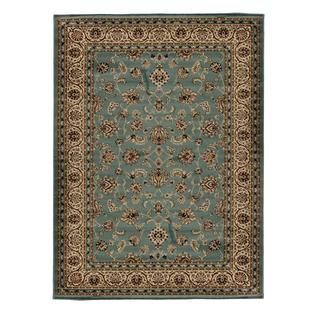 Ariana Palace Light Blue Rug (311 X 53) (BlueSecondary Colors Beige, red, black, brown and olivePattern OrientalTip We recommend the use of a non skid pad to keep the rug in place on smooth surfaces.All rug sizes are approximate. Due to the difference 