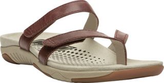 Womens Propet Heidi   Chestnut Thong Sandals