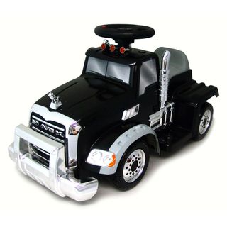 New Star 6 Volt Ride On Mack Truck With Trailer