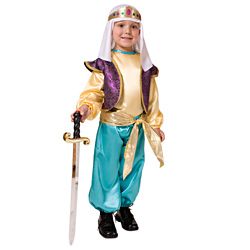 Dress Up America Boys Arabian Sultan Costume