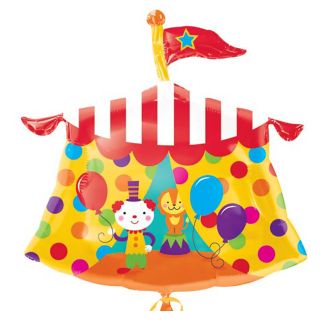 Circus Tent Shaped Foil Balloon